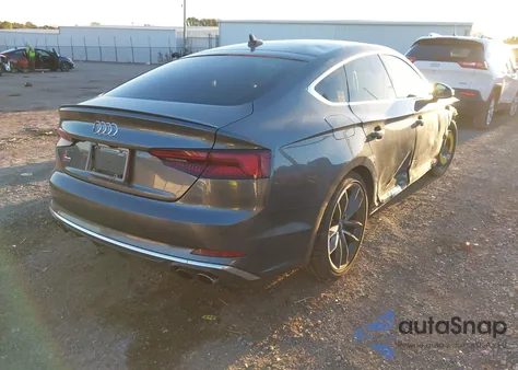 2018 Audi S5 3.0T Premium Plus from USA, damaged, VIN WAUC4CF57JA035732